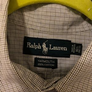 2 Ralph Lauren button-downs.